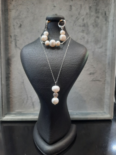 ست مروارید پرورشی ونقره